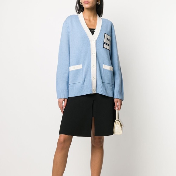 sandro cardigan blue